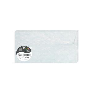 Clairefontaine Umschlag DL marmor 120g blau