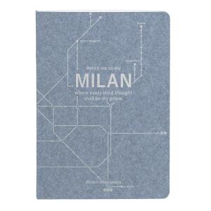 Clairefontaine Jeans, Notizheft A6 48Bl lin+Rd st