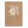 Clairefontaine Cocoa, Notizheft A6 48Bl lin+Rd st