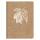 Clairefontaine Cocoa, Passwortbuch A5 16Bl bedr.