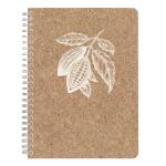 Clairefontaine Cocoa, Spiralheft A5 74Bl lin+Rd st
