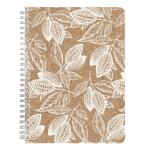 Clairefontaine Cocoa, Spiralheft A5 74Bl lin+Rd st