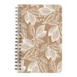 Clairefontaine Cocoa Spiraladressb 11x17 50Bl lin