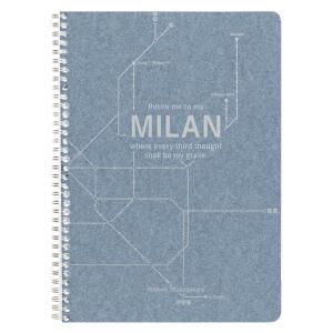 Clairefontaine Jeans, Spiralheft A4 74Bl lin+Rd st