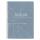 Clairefontaine Jeans, Spiralheft A4 74Bl lin+Rd st