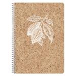 Clairefontaine Cocoa, Spiralheft A4 74Bl lin+Rd st