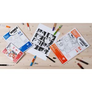 Clairefontaine Pkg 25Bl Manga Layout 200g 50x65cm