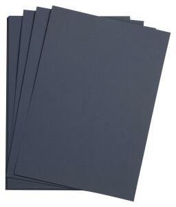 Clairefontaine Clairefontaine 90763C - Packung mit 25 Bogen Zeichenpapier Etival Color, DIN A3, 29,7 x 42cm, 160g, 1 Pack Marineblau