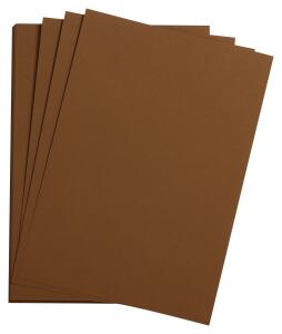 Clairefontaine Clairefontaine 90765C - Packung mit 25 Bogen Zeichenpapier Etival Color, DIN A3, 29,7 x 42cm, 160g, 1 Pack Braun