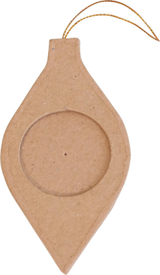 Clairefontaine Decopatch NO051C Ständer, Weihnachtliche Kugel-Bilderrahmen