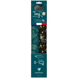 Clairefontaine TinyR 2Rl 5x0,35+Band kraft sw/bl