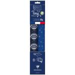 Clairefontaine TinyR 2Rl 5x0,35+Band kraft bl/gd