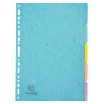 Exacompta Register A4 5tlg Manila 400g AQUAREL