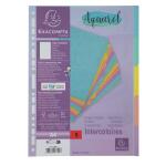 Exacompta Register A4 5tlg Manila 400g AQUAREL