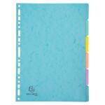 Exacompta Register A4 6tlg Manila 400g AQUAREL