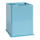 Exacompta Exacompta 67862D Stiftehalter Aquarel aus extra starkem Karton mit 4 Fächern, perfekt für Homeoffice und Schule, Pastellfarbe Blau, Stifteköcher Stiftebox Organizer Schreibtischbox