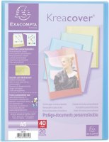 Exacompta Exacompta - 5810E - 1 Dokumentenmappe, 18 x 23...