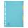 Exacompta Register A4 12tlg Manila 400g AQUAREL