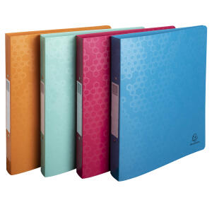 Ringbuch 2R 30mm PP A4+ Maïa sortiert