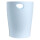 Exacompta Exacompta 45362D ECOBIN Papierkorb Aquarel 15 Liter mit Griffen. Eleganter und robuster Papierkorb und Mülleimer im modernen Design Pastell-Blau