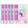 Exacompta Exacompta - 5829E - 1 Dokumentenmappe, PP, Kreacover Pastell, 40 Blatt, A4, verschiedene Farben
