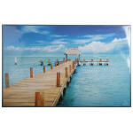 Exacompta Schreibunterlag PVC 37,5x57,5cm Meer