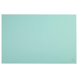 Exacompta Exacompta 60163D Schreibunterlage Aquarel aus extra starkem Karton, perfekt für Büro und Homeoffice, Pastellfarbe Grün 58,5x38,5x0,5 cm Schreibtischunterlage kompatibel mit optische- und Lasermaus