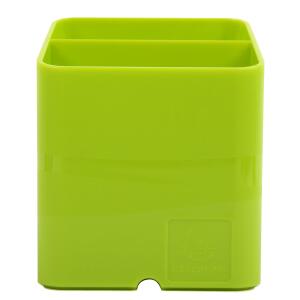 Exacompta Exacompta - 67425D - 1 Stifteköcher PEN-CUBE magnetisch - mit 2 verschiedenen Größen und Höhen - Maße 7,4 x 7,4 x 9,3 cm - Farbe: Limettengrün