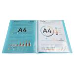 Exacompta Exacompta - 5859E - 1 Dokumentenmappe, PP, Kreacover Pastell, 100 Seiten, A4, verschiedene Farben