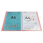 Exacompta Exacompta - 5859E - 1 Dokumentenmappe, PP, Kreacover Pastell, 100 Seiten, A4, verschiedene Farben
