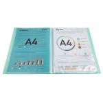 Exacompta Exacompta - 5859E - 1 Dokumentenmappe, PP, Kreacover Pastell, 100 Seiten, A4, verschiedene Farben