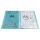 Exacompta Exacompta - 5859E - 1 Dokumentenmappe, PP, Kreacover Pastell, 100 Seiten, A4, verschiedene Farben
