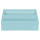 Exacompta Exacompta 67962D Briefablage & Sortierbox Aquarel aus extra starkem Karton mit 3 Fächern abgestuft 25x10x14 cm für Briefe in DL und C6 und Stifte Pastellfarbe Blau Briefablage Ablagekorb Ablagebox