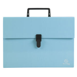 Exacompta Dokumententasche 18F Aquarel Pastelblau