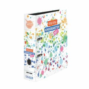 Falken Falken Motivordner-Kindergarten A4 8cm mit Einstecktasche Kleckse