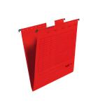 Hängemappe UniReg, 230g/m²-Kraftkarton, seitlich offen, 5er Poly rot