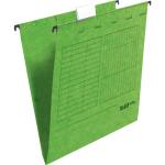 Falken Falken Hängemappe UniReg, 230g/m²-Kraftkarton, seitlich offen, 5er Poly grün