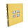 Exacompta Exacompta 15120E MILANO Spiral-Fotoalbum 360 Fotos 60 schwarze Seiten Format 32 x 32 cm Einband aus gelbem Papier mit Textileffekt Fenster zur individuellen Gestaltung FSC® zertifiziert