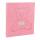 Exacompta Exacompta 16566E Fotoalbum TEDDY BEAR 300 Fotos 10 x 15 cm 60 weiße Seiten mit Kristallblättern Format 29 x 32 cm Einband aus rosa Strukturpapier Bi-Material-Effekt
