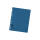 Falken Falken Trennblätter, 24 x 30cm, 230g/m², durchgefärbt, 100er Poly blau