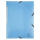 Exacompta Exacompta Schnellhefter mit 3 Klappen, Chromaline, Pastellfarben, Polypropylen, Blau