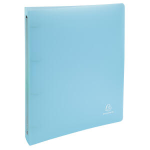 Ringb 4R 30mm PP A4 Chrom Pastel Blau