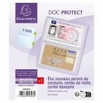 Exacompta Exacompta Kredit-/Visitenkartenschutzhülle
