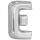 Folienballon Buchstabe E