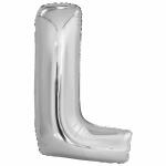 Amscan 9909561 9909561 Silber Buchstabe L SuperShape...