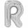 Folienballon Buchstabe R