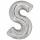 Folienballon Buchstabe S