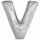 Folienballon Buchstabe V