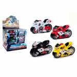 Motorrad mit Rückzug