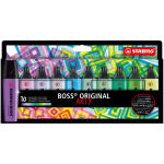 STABILO BOSS ORIGINAL 10er Etui kalte Farben „ARTY"